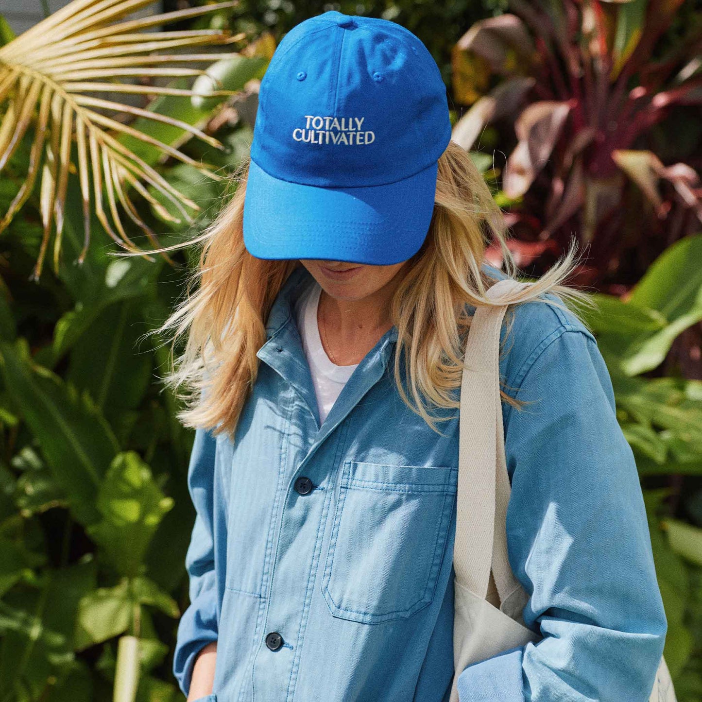 Totally Cultivated Cap - bleu