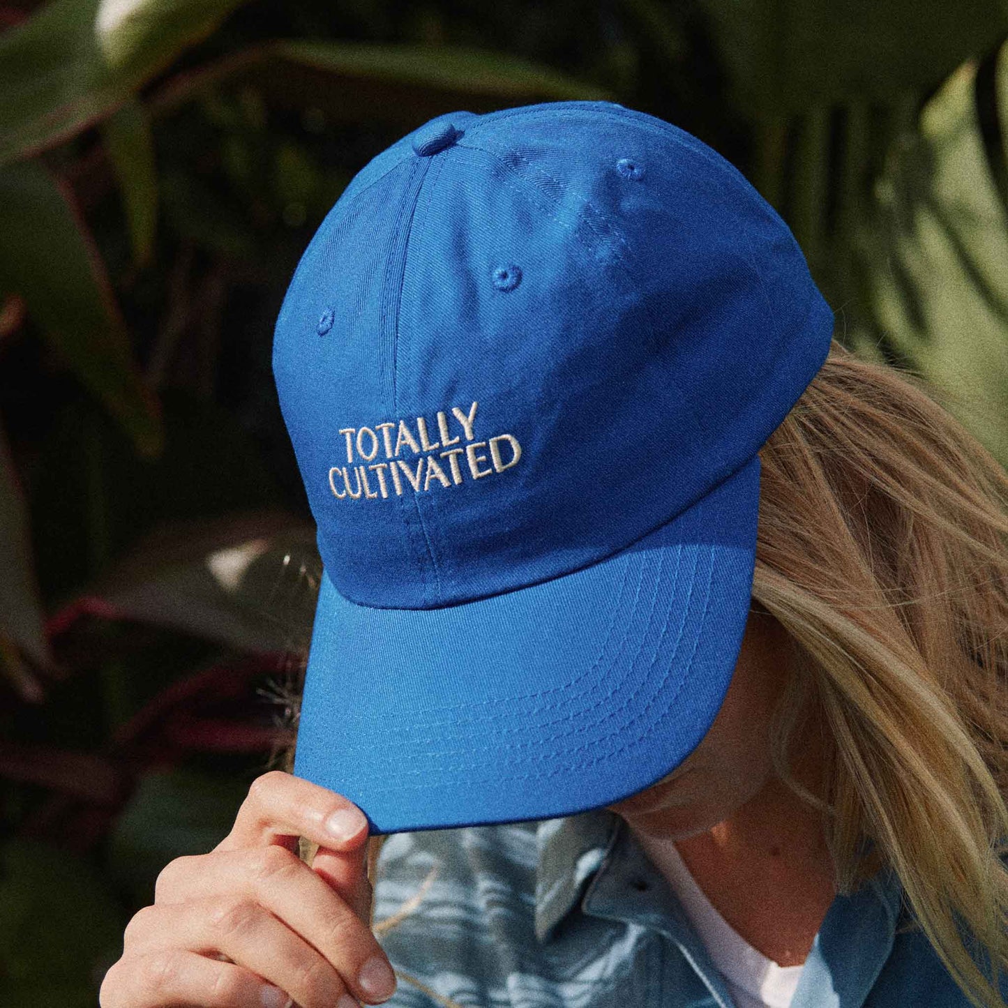Totally Cultivated Cap - bleu
